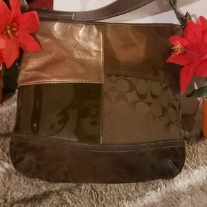 Coach Patchwork Crossbody Tote/Purse
